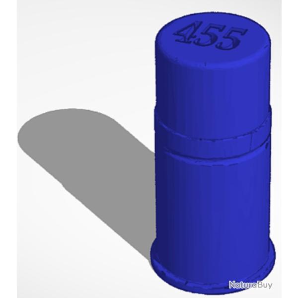 Cartouche factice de manipulation (3D) calibre 455.W (455.Webley MK3)