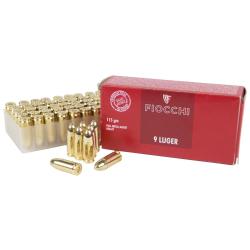 Munitions 9mm Fiocchi FMJ 115 grains