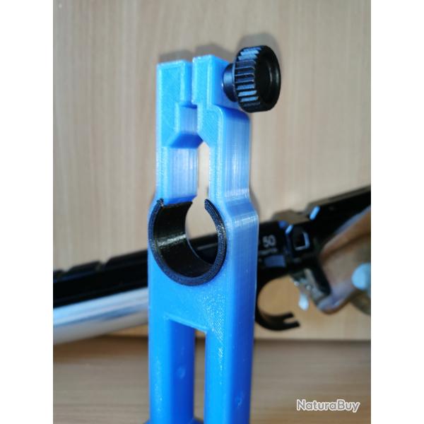 Support de test et de rglage pistolet 10m Universel + Adaptateur pour STEYR LP50-LP10-EVO10-MORINI