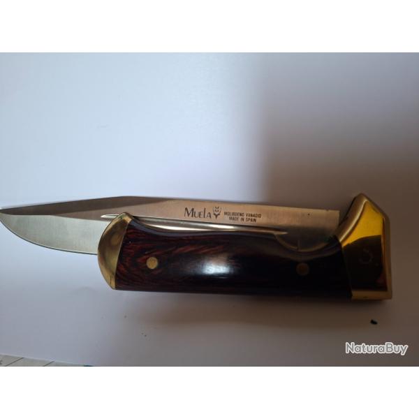 dague chasse muela pliante