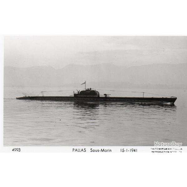 CPA - Marine Militaire - Sous - Marin " PALLAS "   N�3997