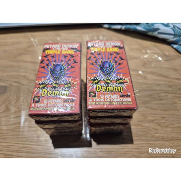 8 x 10 Petards Demon TRIPLE BANG