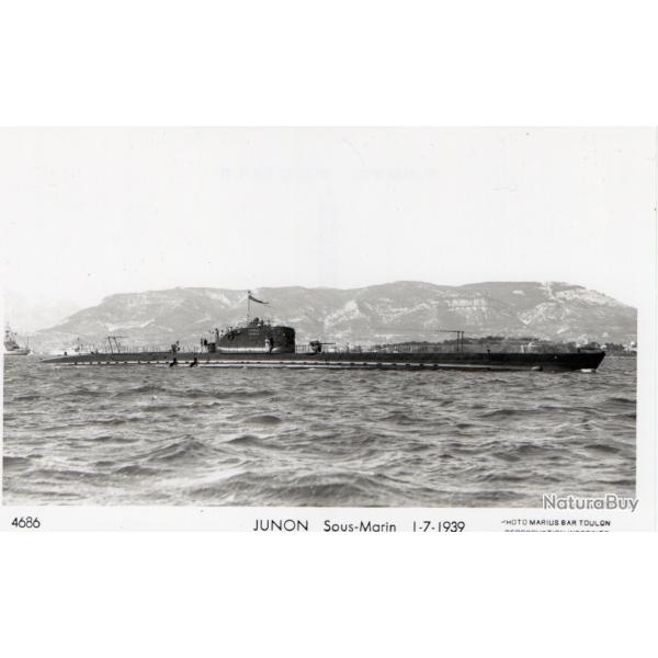 CPA - Marine Militaire - Sous - Marin " JUNON" N�3998