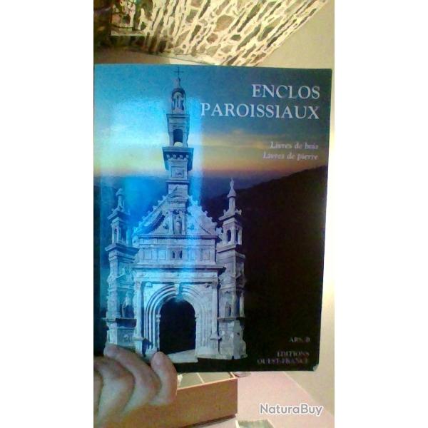 Enclos paroissiaux - Livres de bois  livres de pierre - Ars,b editions ouest france -