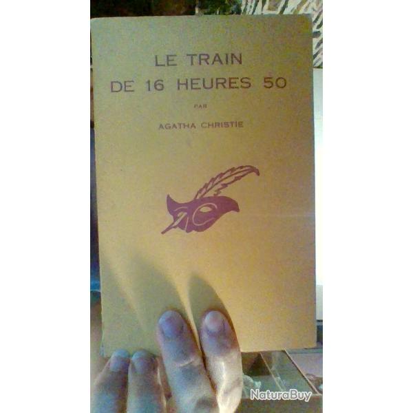 Le train de 16 heures 50 par Agatha Christie - Librairies des champs Elyses -
