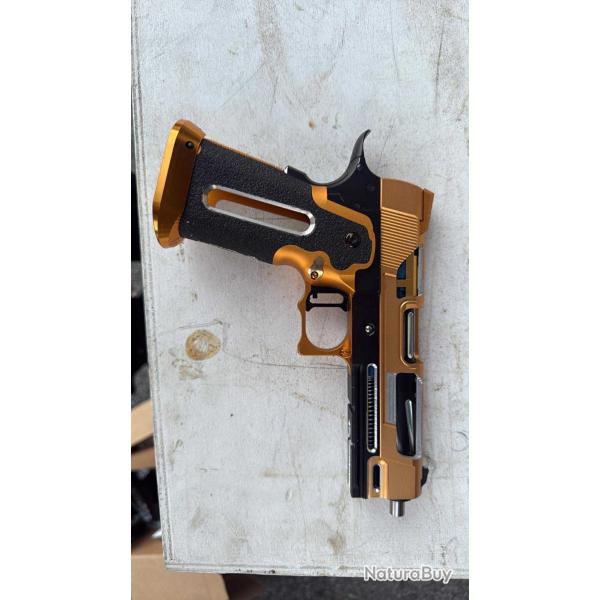 Hicapa 4.3 jaune usinage full custom