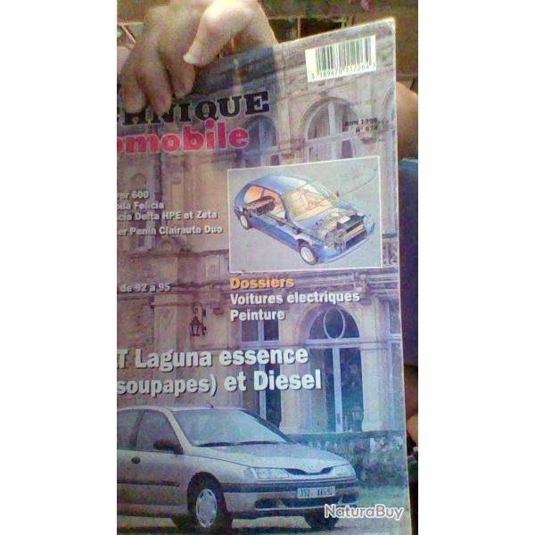Revue technique automobile - Renault Laguna essence 4 cyl 8 soupapes et Diesel -