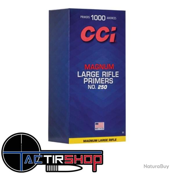 1000 Amorces CCI Large Rifle Magnum 250