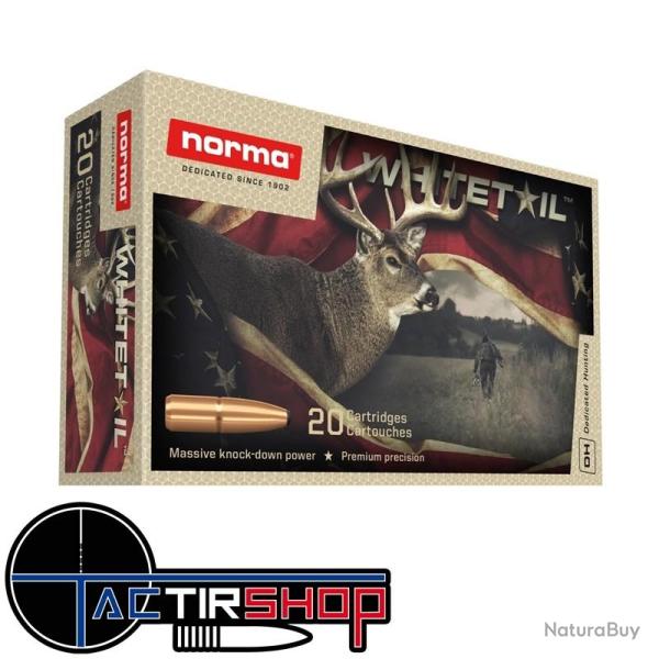 Munitions Norma Whitetail 300Win Mag 180gr Boite 20