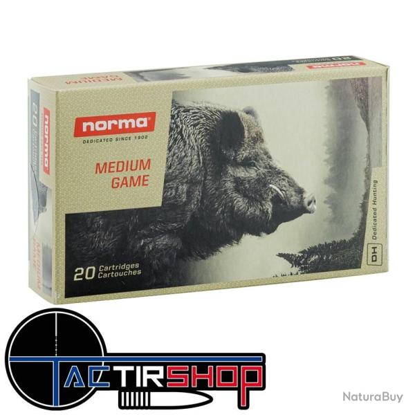 Munitions Norma PPDC Plastic Point 7x64 170gr boite de 20
