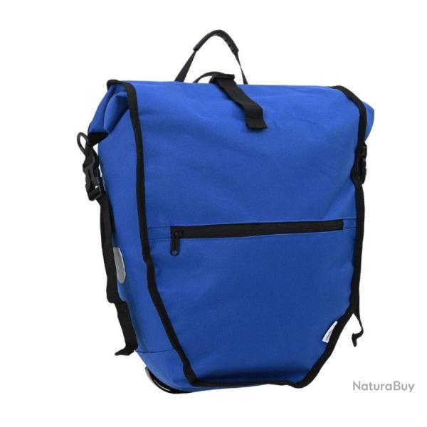 Sac de vlo bleu 25L en polyester - Pour cyclistes urbains et aventuriers outdoor
