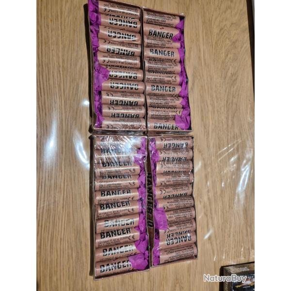 Lot 4 x 10 Petards Polonais Banger 10 Neuf