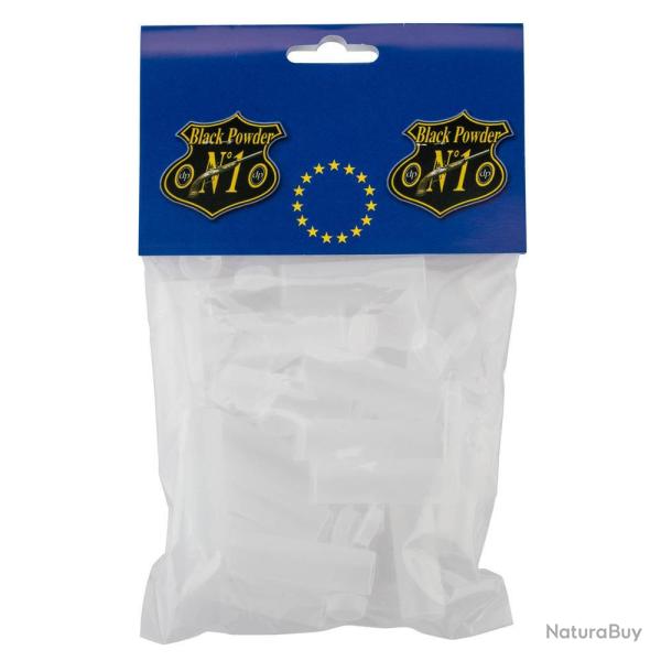 Bote de 15 Dosettes  Poudre Davide Pedersoli 50 Grains - Plastique Rsistant - Dosage Prcis pour 