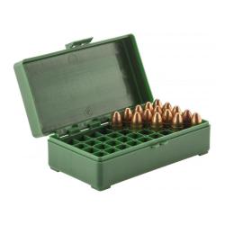Bo&icirc;te de Rangement Megaline - 50 Munitions Cal. 9x19 - Protection et Organisation Optimale 50 muniti