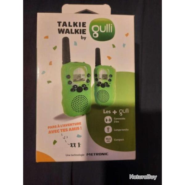 Talkie Walkie avec fonction lampe torche
