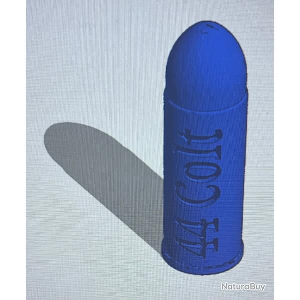 Cartouche factice de manipulation (3D) calibre 44 Colt