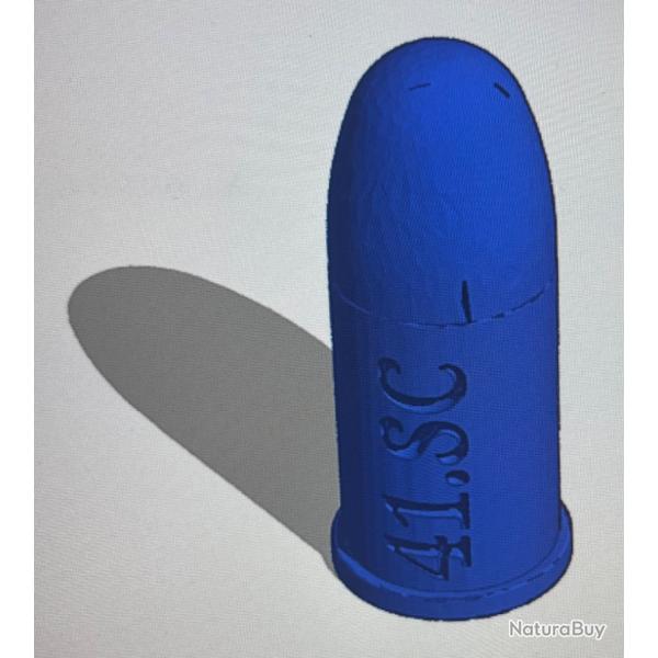 Cartouche factice de manipulation (3D) calibre 41SC (41 Short Colt)