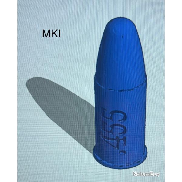 Cartouche factice de manipulation (3D) calibre 455 Mk.I