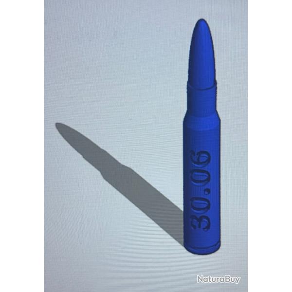 Cartouche factice de manipulation (3D) calibre 30.06