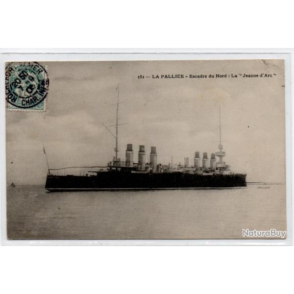 CPA- Marine Militaire - LA PALLICE -Escadre du Nord : La " Jeanne d'Arc " N�4003