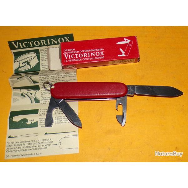 LE VERITABLE COUTEAU SUISSE VICTORINOX , ORIGINAL " SCHWEIZER OFFIZIERSMESSER , ORIGINAL SWISS ARMY