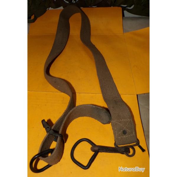 SANGLE POUR SAC A OUTILS DE MONTEUR DE LIGNES DE L'ARMEE FRANCAISE  , BON ETAT  VOIR PHOTOS . POUR T