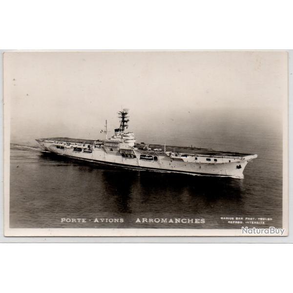 CPA- Marine de Guerre - Porte Avion " ARROMANCHES "  N�4009