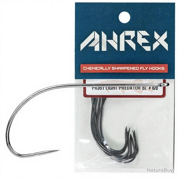 Hame�on mouche AHREX PR351 Light Predator Barbless H6/0