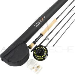Canne &agrave; mouche DEVAUX pr&ecirc;t &agrave; p&ecirc;cher Kit Izi 9'6 soie 7/8