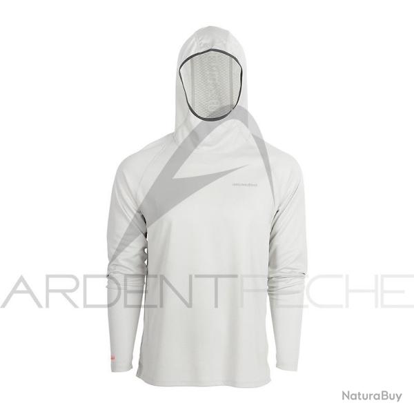 Tee shirt � capuche GRUNDENS Solstrale Pro Hoody Glacier