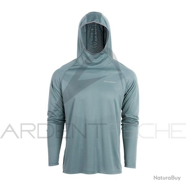 Tee shirt � capuche GRUNDENS Solstrale pro hoody quarry S