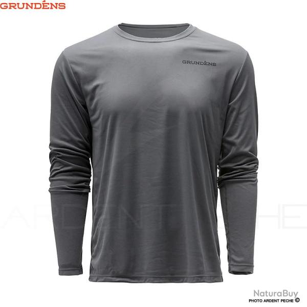T Shirt GRUNDENS Kracken LS Tech tee Anchor