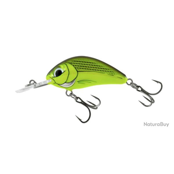Poisson Nageur Salmo Rattlin Hornet Flottant 5,5cm Chartreuse