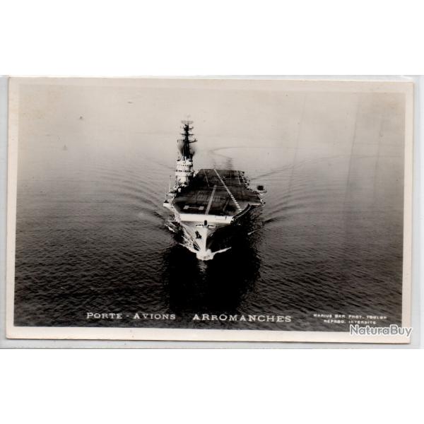 CPA- Marine de Guerre - PORTE AVIONS  ARROMANCHES  N4015