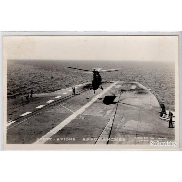 CPA- Marine de Guerre - PORTE AVIONS  ARROMANCHES  N4016
