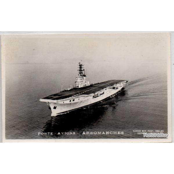 CPA- Marine de Guerre - PORTE AVIONS  ARROMANCHES  N�4018