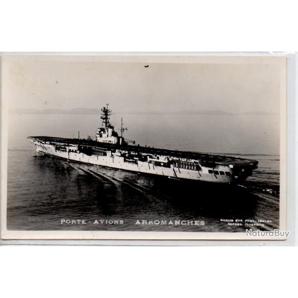 CPA- Marine de Guerre - PORTE AVIONS  ARROMANCHES  N�4019