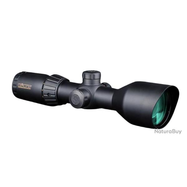 LUNETTE KONUS KONUSPRO T-30 3-12X44 RET GRAVE BALISTIQUE 550 LUMINEUX ROUGE-BLEU