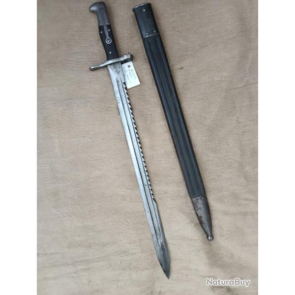 Ba�onnette Vetterli Suisse � dents de scie M-1887