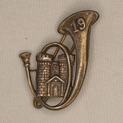 Insigne du 19&egrave;me Bataillon de Chasseurs Alpin