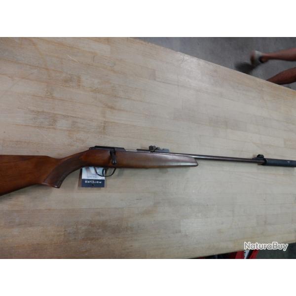 CARABINE MONOCOUP GAUCHER STAR CAL 22 LR + SILENCIEUX OCCASION BON ETAT