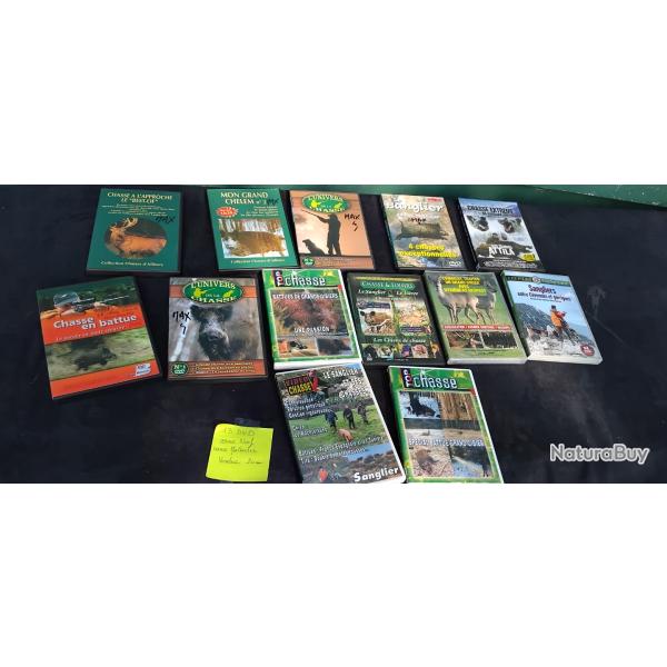 Vend lot de 13 DVD