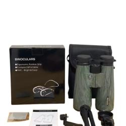Jumelles 10x50 HD Compactes Haute Puissance pour Chasse Oiseaux Voyages Matchs et Etoiles Camouflage