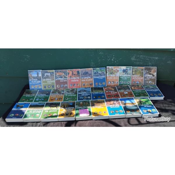 Vend 29  cassettes vid�os neuves