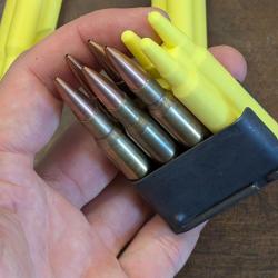 GARAND M1, limiteur de clip &agrave; 5 cartouches 30-06