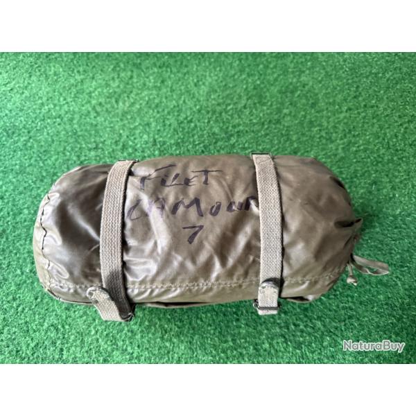 FILET DE CAMOUFLAGE INDIVIDUEL  MILITAIRE  EN FEUILLE DE CHNE