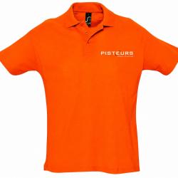 POLO PISTEURS ORANGE