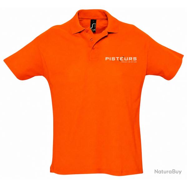 POLO PISTEURS ORANGE