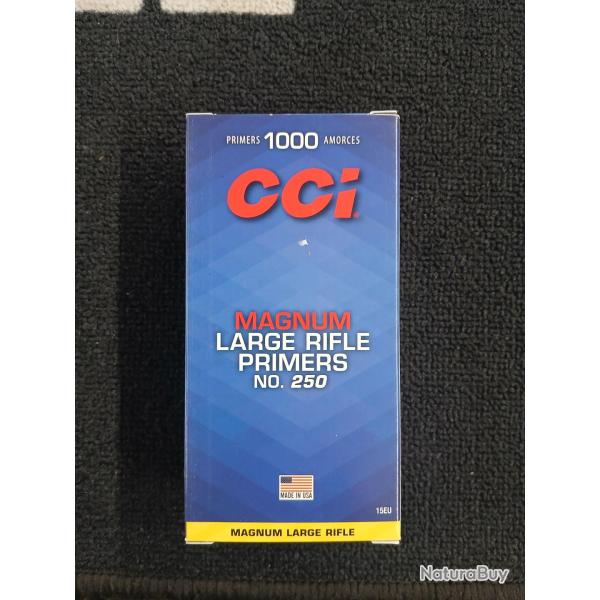 CCI amorces Magnum Large Rifle n�250 (x1000)