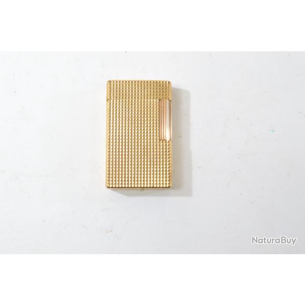 Ancien briquet Dupont de Paris Made in France, dor� or 20 microns
